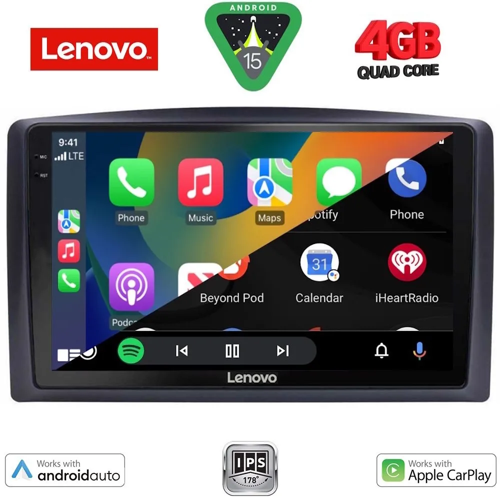 LENOVO LVE 8421_CPAA (10inc) MULTIMEDIA TABLET for MERCEDES VITO – VIANO (W447) mod. 2015-2022