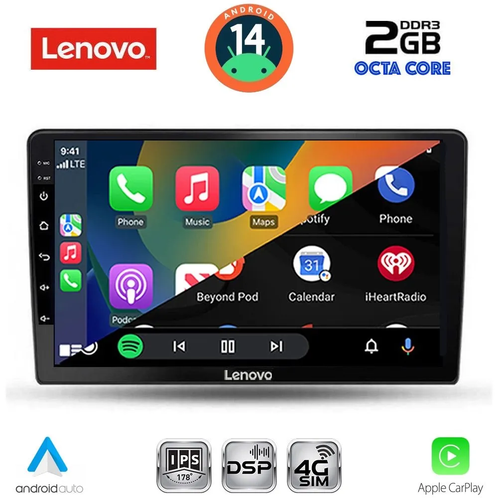 LENOVO LVF 5711A_CPA (9inc) MULTIMEDIA TABLET for TOYOTA COROLLA VERSO mod. 2000-2004