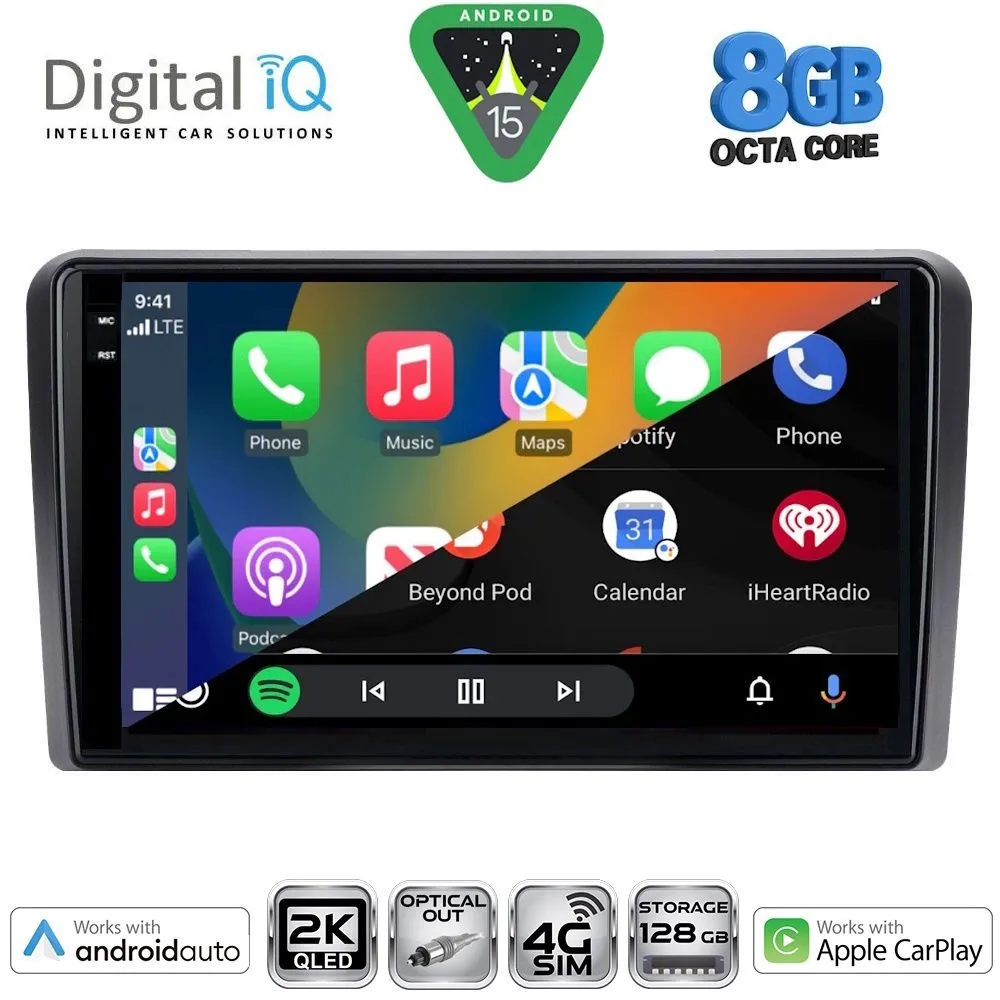 DIGITAL IQ BXK 20264_CPAA (9inc) MULTIMEDIA TABLET for IVECO DAILY mod. 2010-2014