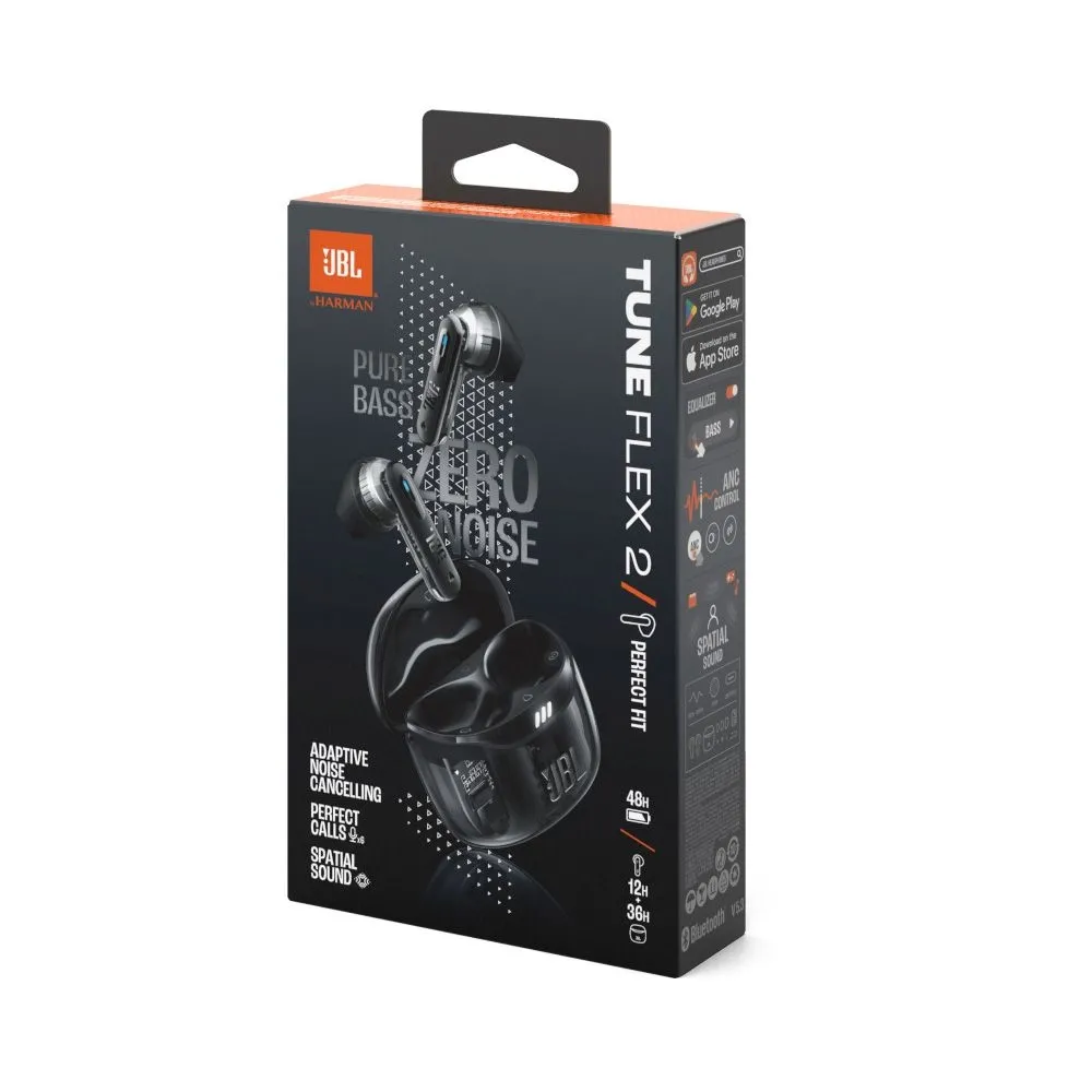 JBL TUNE FLEX 2 (GHOST BLACK)
