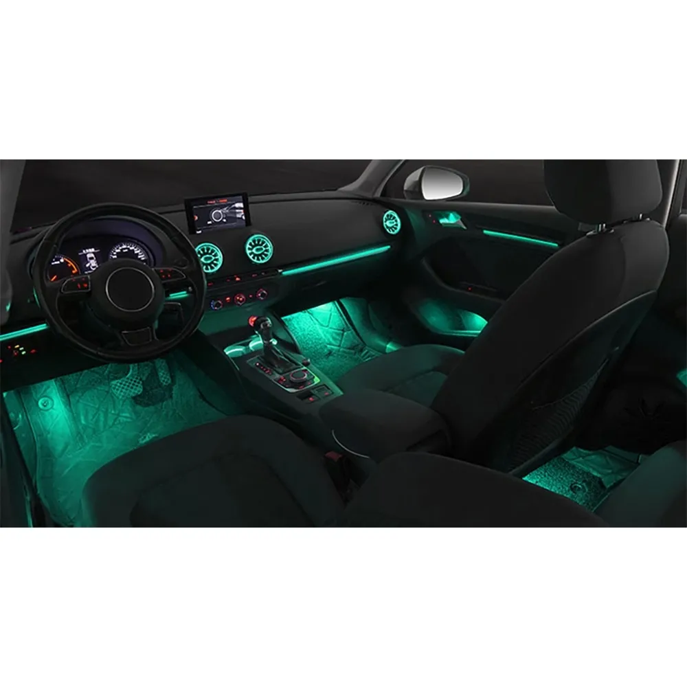 DIQ AMBIENT AUDI A3 (8V) (Digital iQ Ambient Light Audi A3 mod. 2013-2018, 25 Lights with Airvent)