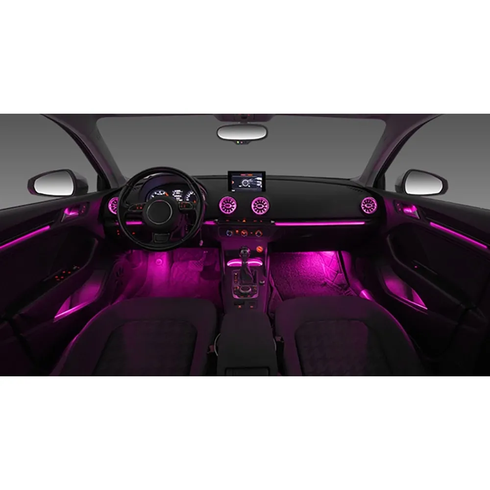DIQ AMBIENT AUDI A3 (8V) (Digital iQ Ambient Light Audi A3 mod. 2013-2018, 25 Lights with Airvent)