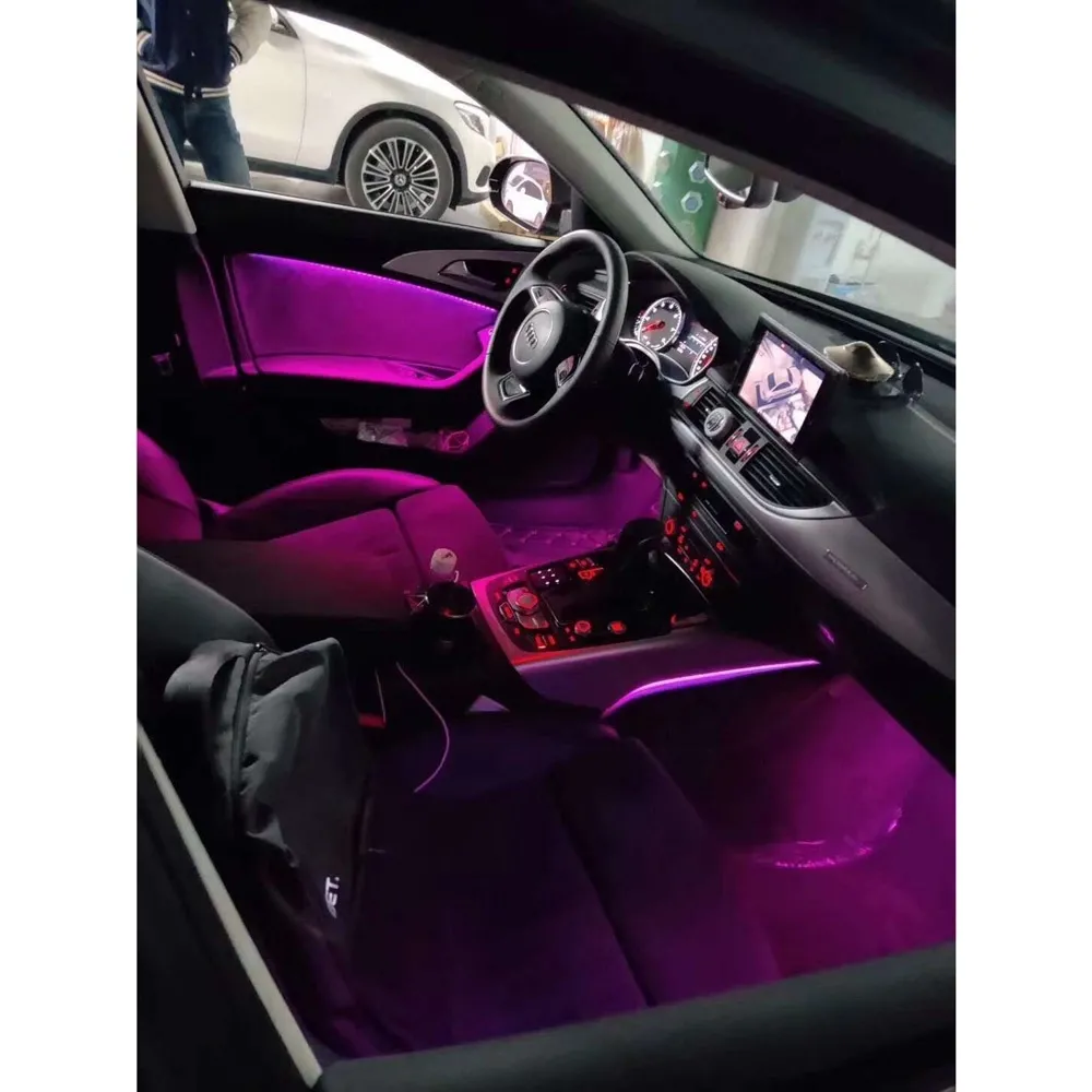 DIQ AMBIENT AUDI A6 (4G) (Digital iQ Ambient Light for Audi A6 mod. 2012-2018 with 18 Lights)