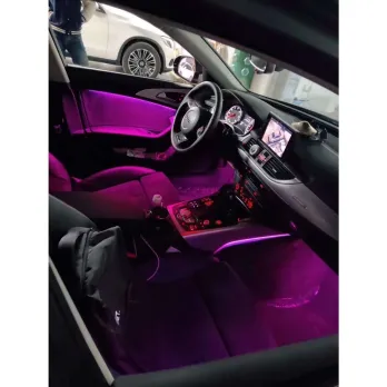 DIQ AMBIENT AUDI A6 (4G) (Digital iQ Ambient Light for Audi A6 mod. 2012-2018 with 18 Lights)