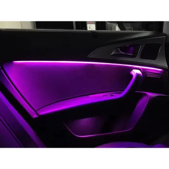 DIQ AMBIENT AUDI A6 (4G) (Digital iQ Ambient Light for Audi A6 mod. 2012-2018 with 18 Lights)