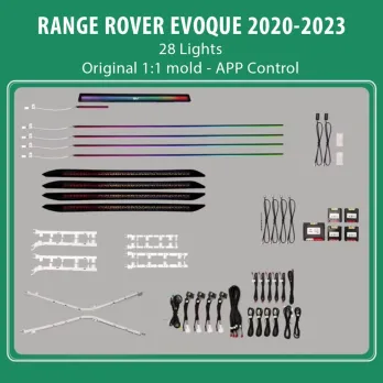 DIQ AMBIENT LR RANGE ROVER EVOQUE (L551) TRIM mod. 2018-2023 (Digital iQ Ambient Light for LAND ROVER RANGE ROVER EVOQUE L551 mo