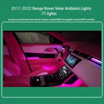 DIQ AMBIENT LR RANGE ROVER VELAR (L560) TRIM mod. 2017-2023 (Digital iQ Ambient Light for LAND ROVER RANGE ROVER VELAR (L560) mo