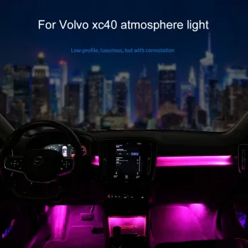 DIQ AMBIENT VOLVO XC40 AL (EX40) mod. 2018 (Digital iQ Ambient Light for VOLVO XC40 mod. 2018 with 11 Lights & with Original Amb