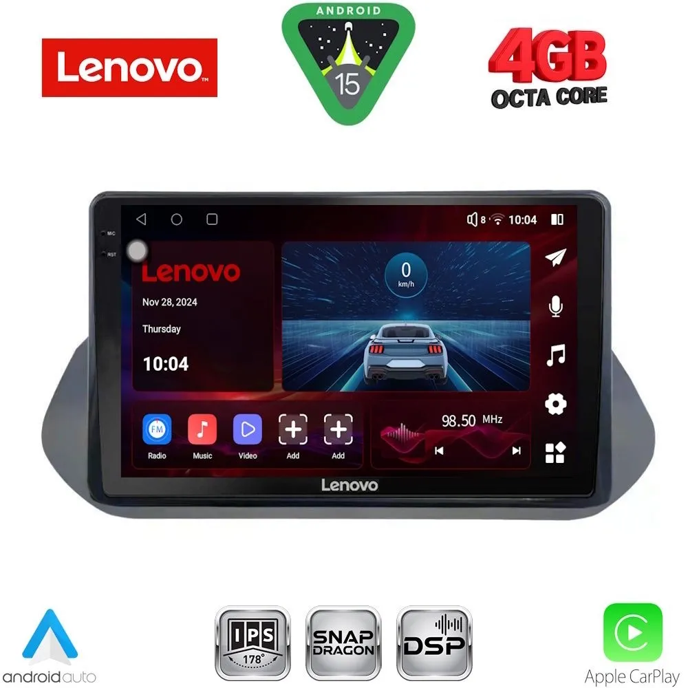 LENOVO SSV 9469_CPA (10inc) MULTIMEDIA TABLET for NISSAN QASHQAI mod. 2021+
