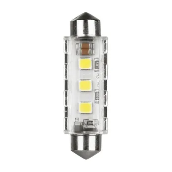 ΛΑΜΠΑΚΙΑ ΠΛΑΦΟΝΙΕΡΑΣ 12/24V 12x41mm 260/220lm 6.500K ΔΙΠΛΗΣ ΠΟΛ/ΤΑΣ LED CAN-BUS PRO-USER SERIES 1