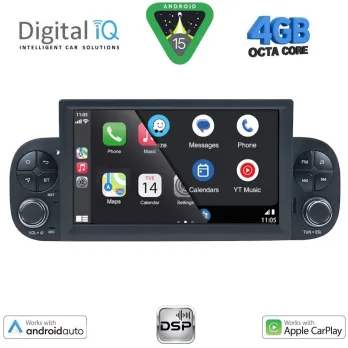DIGITAL IQ BXF 622_CPAA (7" DECK) MULTIMEDIA SYSTEM for FIAT PANDA mod. 2012-2021