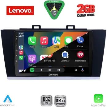 LENOVO LVD 2668_CPA (9inc) MULTIMEDIA TABLET for SUBARU LEGACY – OUTBACK mod. 2014-2019