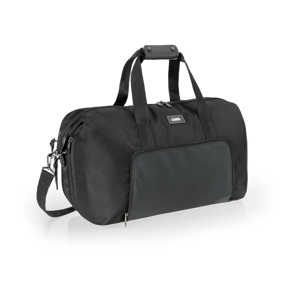 ΣΑΚ ΒΟΥΑΓΙΑΖ/ΤΣΑΝΤΑ ΤΑΞΙΔΙΟΥ ΧΕΙΡΟΣ 30-45LT (55x30x25cm) DF-02 DUFFLE ΣΕ ΜΑΥΡΟ ΧΡΩΜΑ 