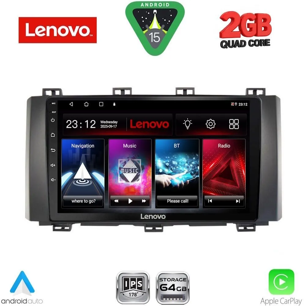 LENOVO LVD 2568_CPA (9inc) MULTIMEDIA TABLET for SEAT ATECA mod. 2017+