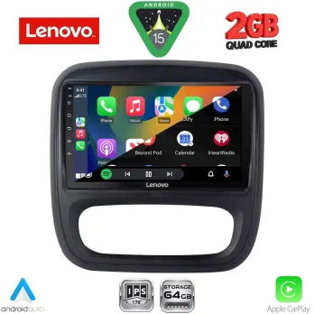 LENOVO LVD 2499_CPA (9inc) MULTIMEDIA TABLET for OPEL VIVARO – RENAULT TRAFIC – FIAT TALENDO – NISSAN NV 300 mod. 2014+
