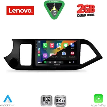 LENOVO LVD 2308_CPA (9inc) MULTIMEDIA TABLET for KIA PICANTO mod. 2011-2017