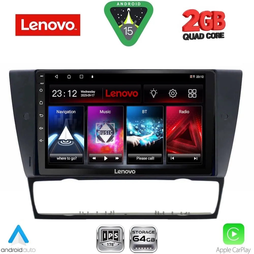 LENOVO LVD 2043_CPA (9inc) MULTIMEDIA TABLET for BMW E90-E91-E92-E93