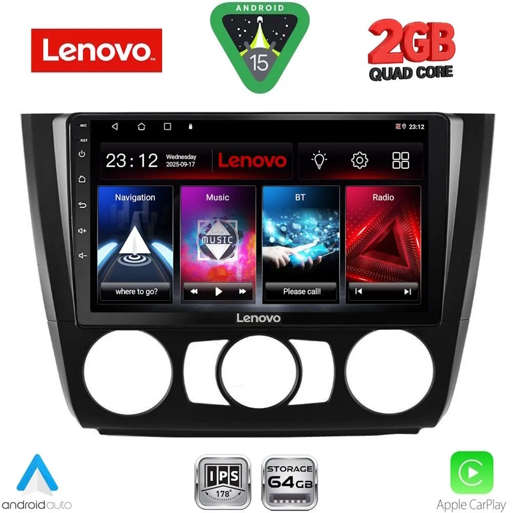 LENOVO LVD 2040_CPA A/C (9inc) MULTIMEDIA TABLET for BMW S.1 E81-82-87-88 mod. 2004-2013