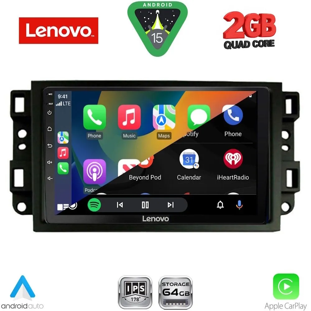 LENOVO LVD 2070_CPA (10inc) MULTIMEDIA TABLET for CHEVROLET ALL mod. 2004-2011