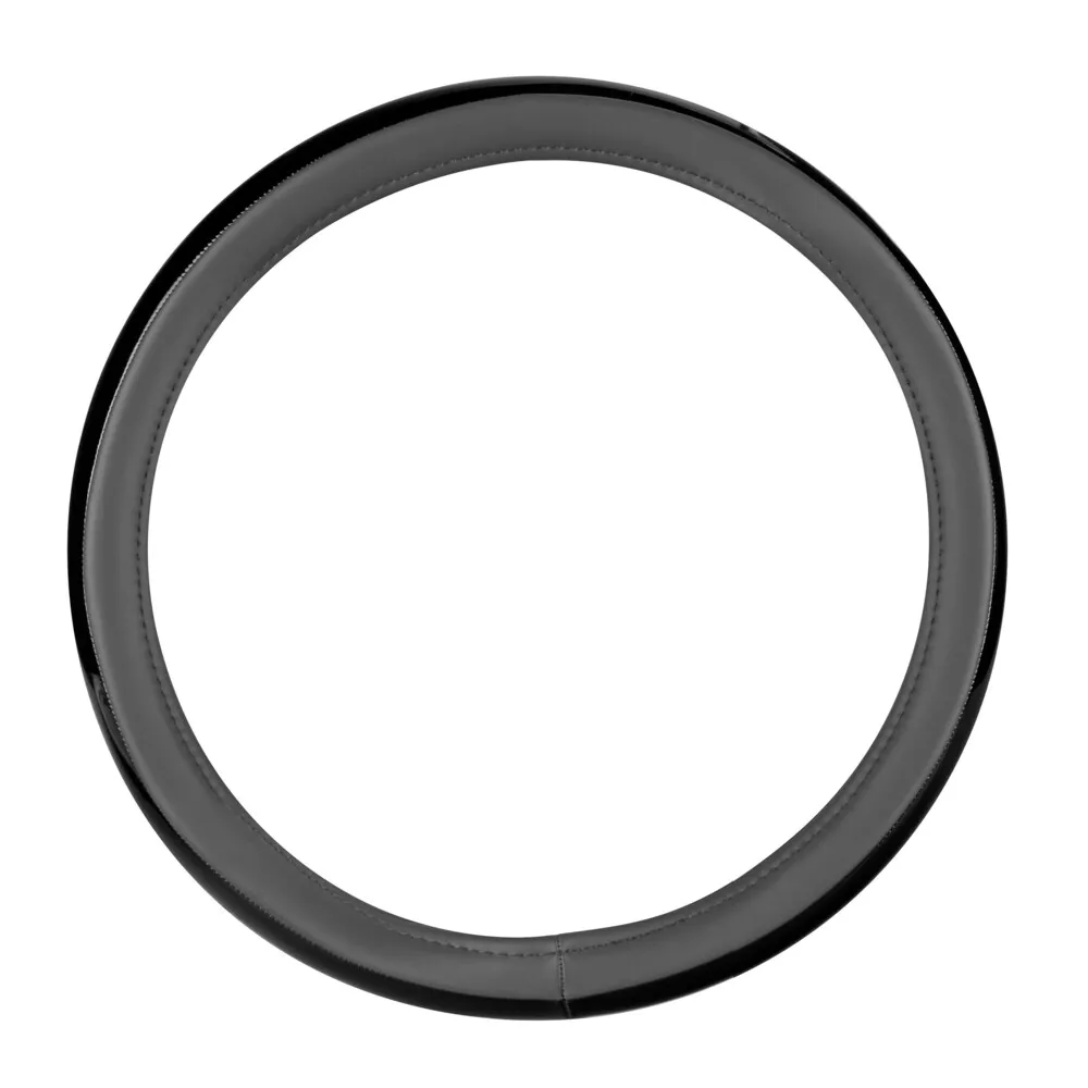 ΚΑΛΥΜΜΑ ΤΙΜΟΝΙΟΥ AURA (M) 37/39cm ΜΑΥΡΟ/ΓΚΡΙ ΟΙΚΟΛΟΓΙΚΟ ΔΕΡΜΑ ΑΟΣΜΟ (ΠΑΧΟΣ 8,2c