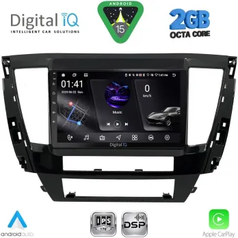 DIGITAL IQ RSF 4447S_CPA (9inc) MULTIMEDIA TABLET for MITSUBISHI PAJERO SPORT mod. 2020+