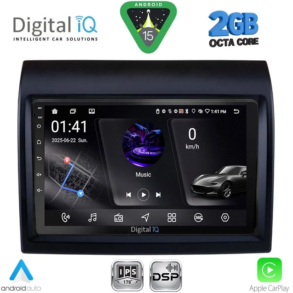 DIGITAL IQ RSF 4141_CPA (9inc) MULTIMEDIA TABLET for FIAT DUCATO – CITROEN JUMPER – PEUGEOT BOXER mod. 2011-2021