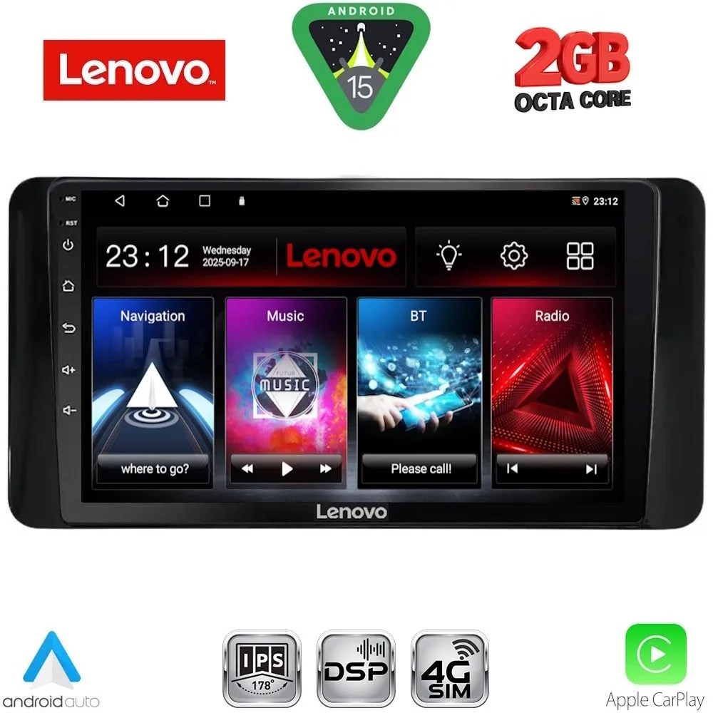 LENOVO LVF 5586_CPA (10inc) MULTIMEDIA TABLET for SKODA KAMIQ mod. 2018-2026