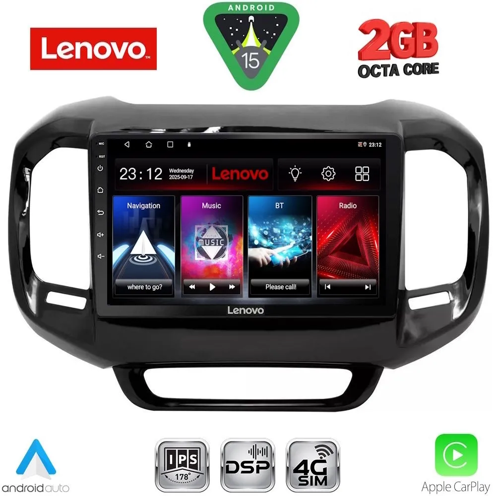 LENOVO LVF 5127_CPA (9inc) MULTIMEDIA TABLET for FIAT TORO mod. 2017-2026