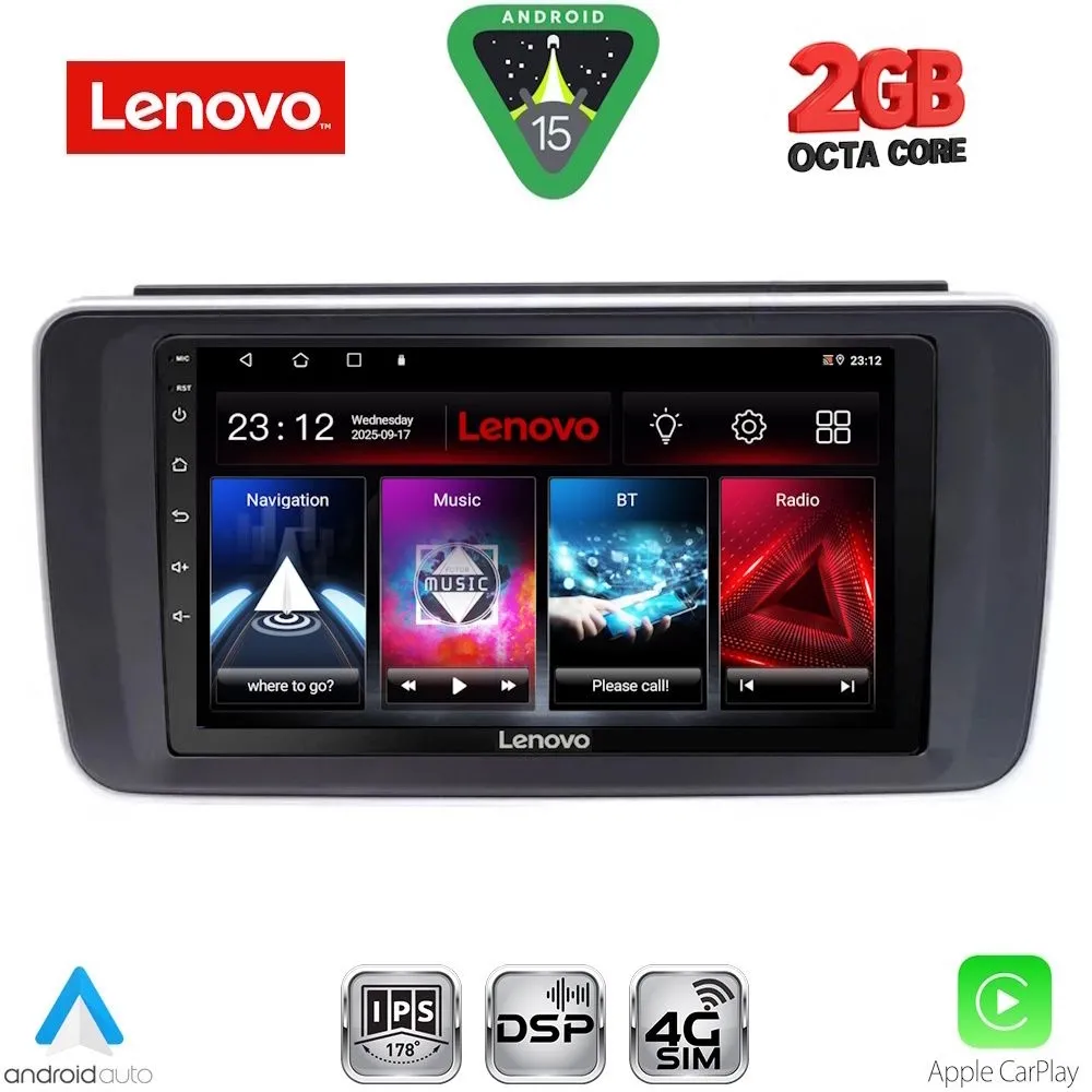 LENOVO LVF 5473_CPA (9inc) MULTIMEDIA TABLET for NISSAN LEAF mod. 2018-2026