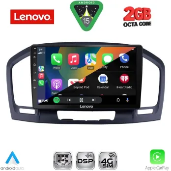 LENOVO LVF 5491BL_CPA (9inc) MULTIMEDIA TABLET for OPEL INSIGNIA mod. 2008-2013 (BLACK)