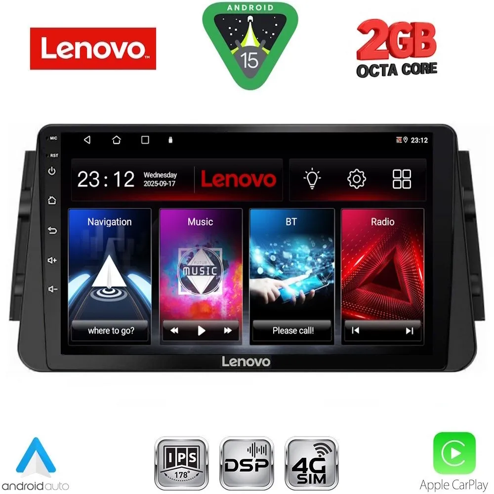 LENOVO LVF 5460_CPA (9inc) MULTIMEDIA TABLET for NISSAN MICRA mod. 2017-2025