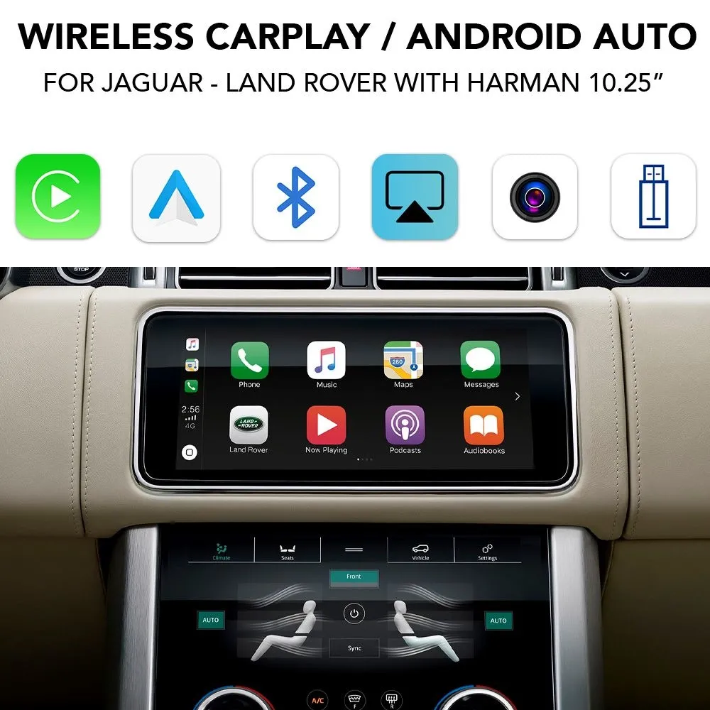 DIGITAL IQ LR 239 CPAA (CARPLAY / ANDROID AUTO BOX for JAGUAR - LAND ROVER mod.2017 with HARMAN 10.25")