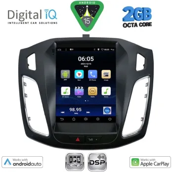 DIGITAL IQ BXF 5855_CPAA TESLA STYLE for FORD FOCUS mod. 2011-2017