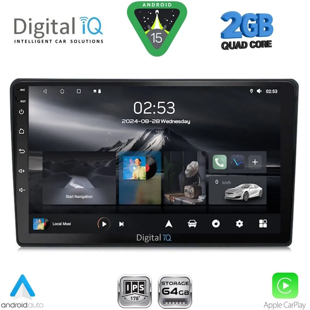 DIGITAL IQ RSD 1086_CPA (10inc) MULTIMEDIA TABLET for CITROEN C4 - DS4 mod. 2018-2025