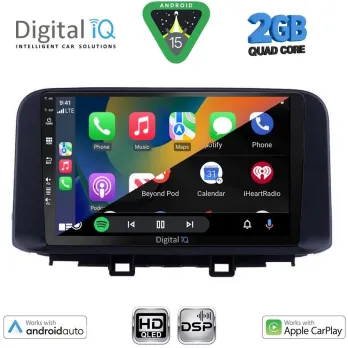 DIGITAL IQ BXC 3237_CPAA (10inc) MULTIMEDIA TABLET for HYUNDAI KONA mod. 2017-2023