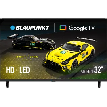 BLAUPUNKT 32" HD Google TV, Dled, Dolby audio 32WGC5501S