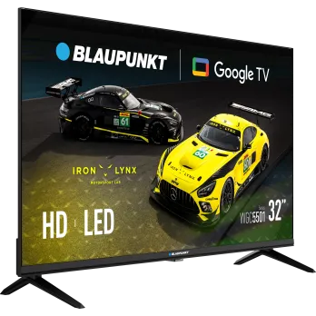 BLAUPUNKT 32" HD Google TV, Dled, Dolby audio 32WGC5501S
