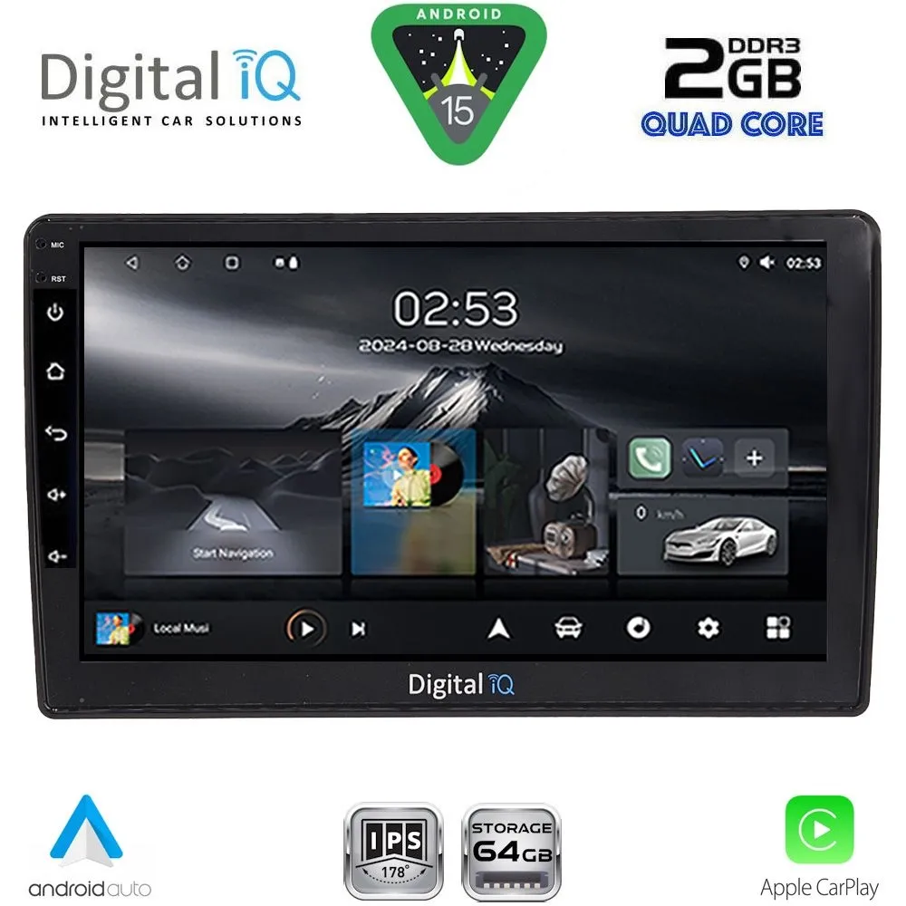 DIGITAL IQ RSD 1005_CPA (9inc) MULTIMEDIA TABLET for AUDI A4 mod. 2008-2015