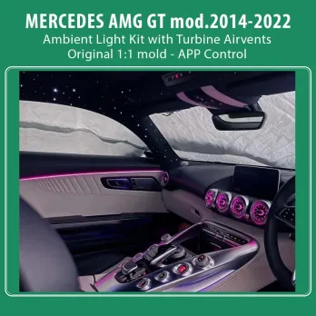 DIGITAL IQ AMBIENT 8175 GTR - BENZ AMG GT (C190/R190) (Digital iQ Ambient Light Kit MERCEDES AMG GT (C190/R190) mod. 2014-2022 w