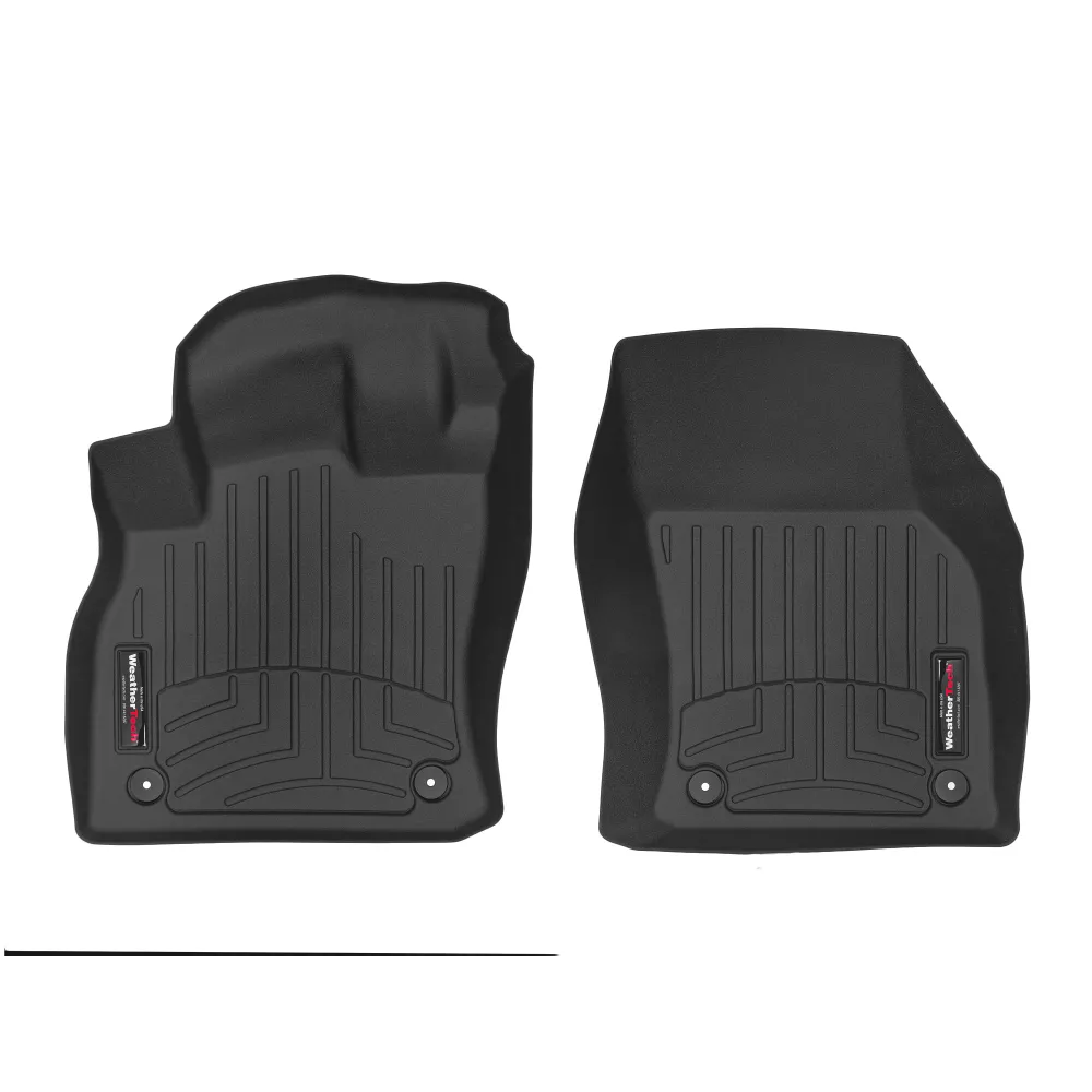 ΠΑΤΑΚΙΑ ΜΑΡΚΕ ΓΙΑ AUDI Q3 2018+ ΜΠΡΟΣΤΙΝΑ ΜΑΥΡΑ 2ΤΕΜ WEATHERTECH