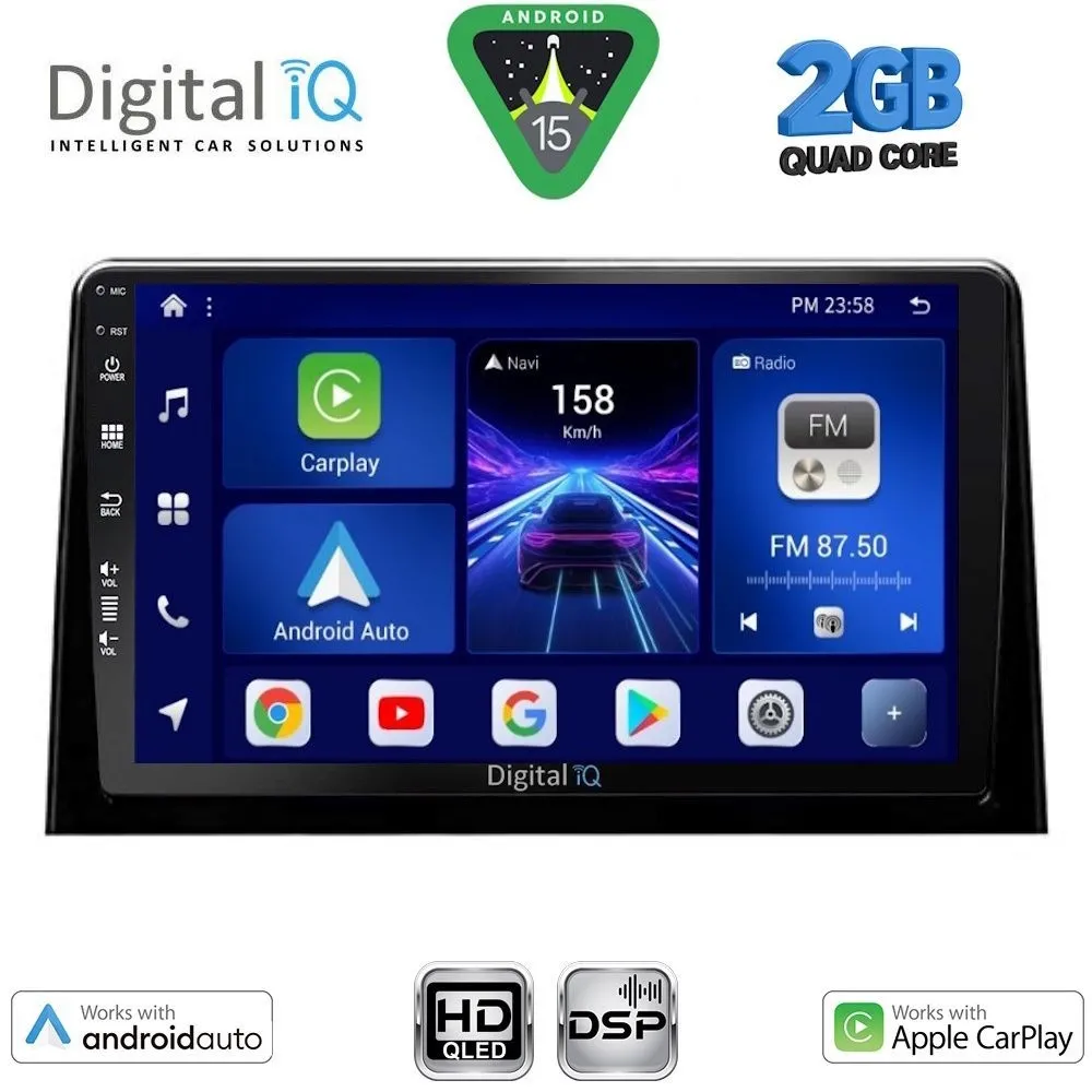 DIGITAL IQ BXC 3082_CPAA (10inc) MULTIMEDIA TABLET for CITROEN BERLINGO – OPEL COMBO – PEUGEOT PARTNER – TOYOTA PROACE mod