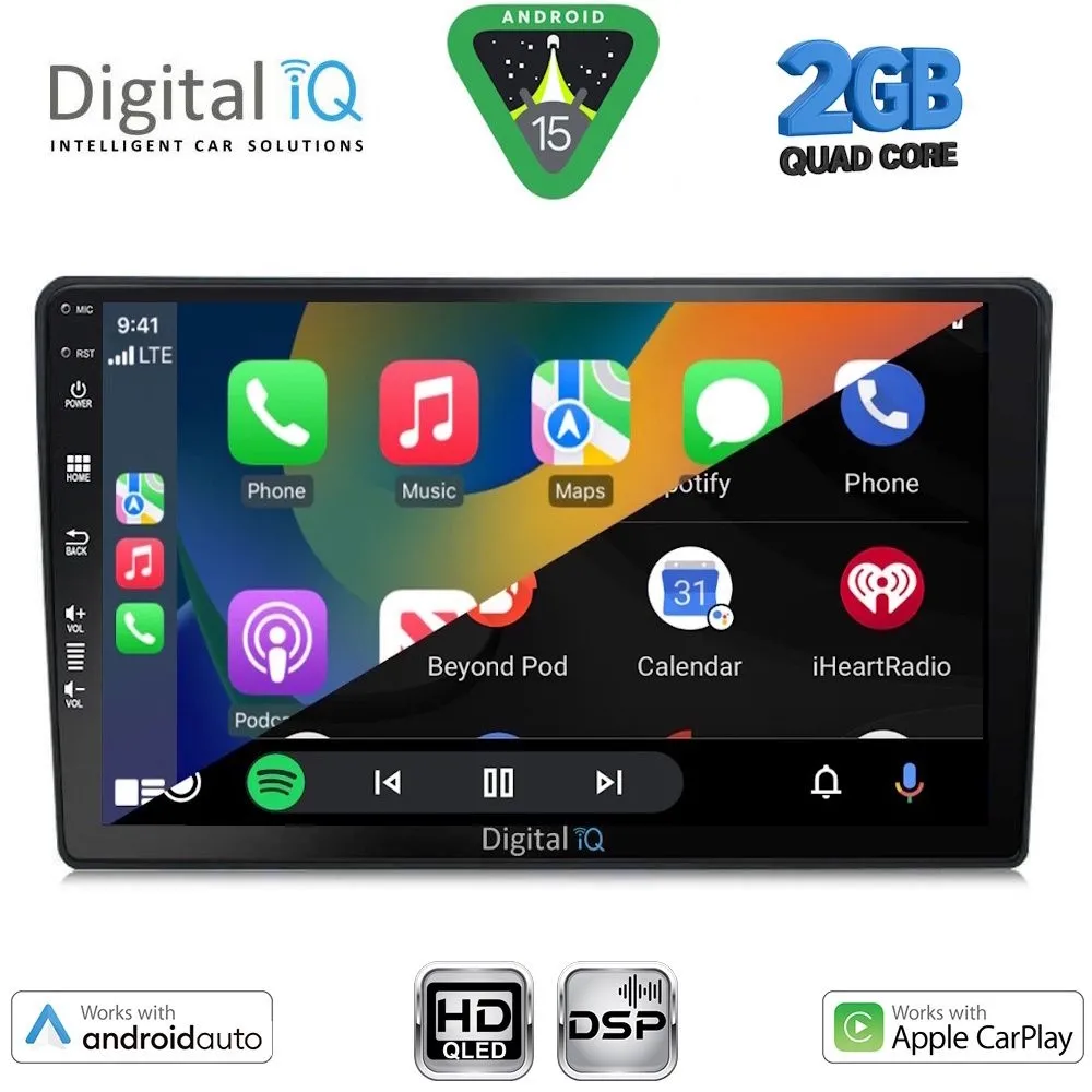 DIGITAL IQ BXC 3360_CPAA (9inc) MULTIMEDIA TABLET for MAZDA 2 mod. 2002-2007