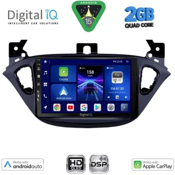 DIGITAL IQ BXC 3486_CPAA (9inc) MULTIMEDIA TABLET for OPEL ADAM - CORSA E mod. 2014-2021