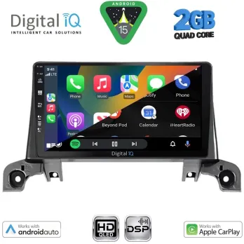 DIGITAL IQ BXC 3519_CPAA (9inc) MULTIMEDIA TABLET for PEUGEOT 3008 - 5008 mod. 2016-2024