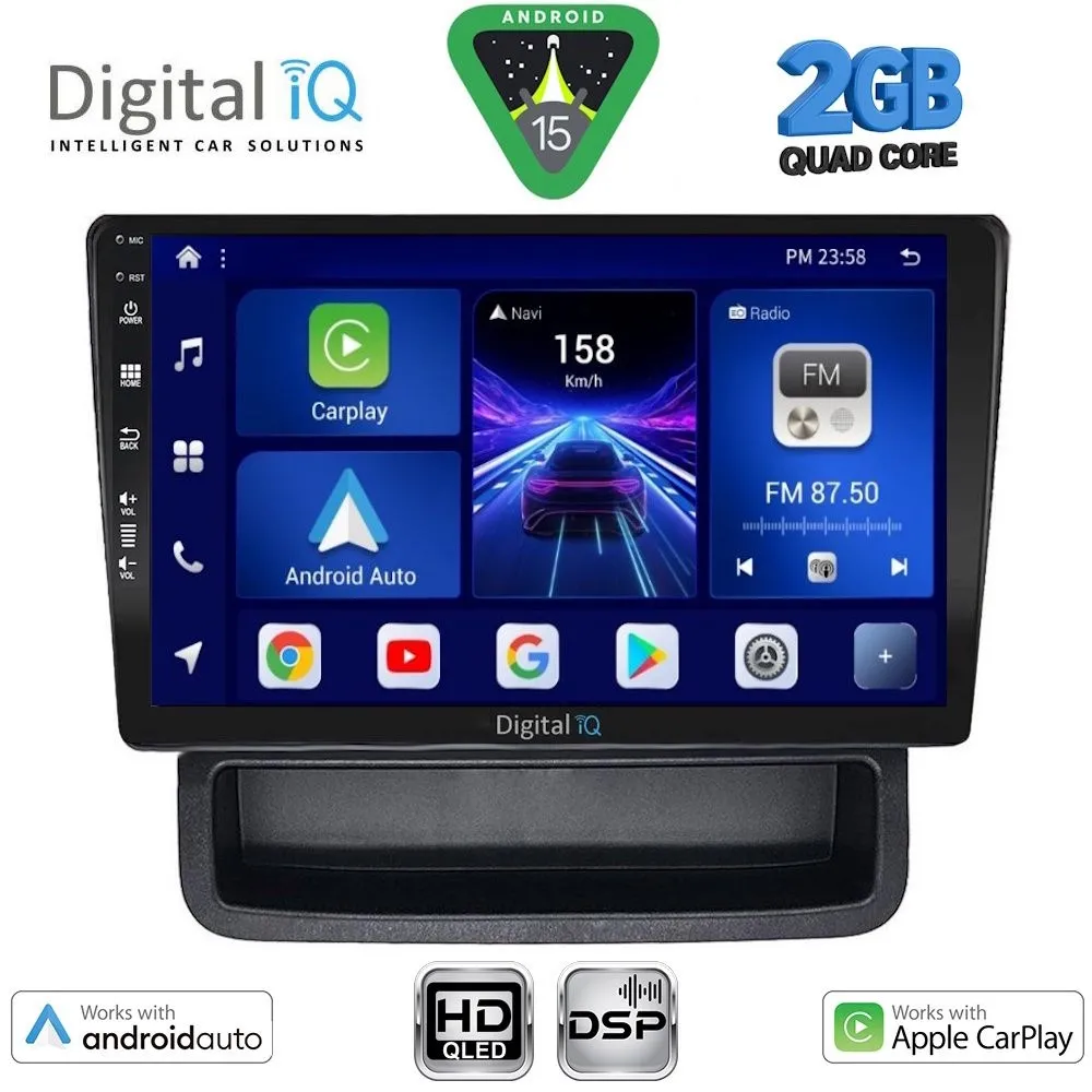 DIGITAL IQ BXC 3559_CPAA (10inc) MULTIMEDIA TABLET for OPEL VIVARO – RENAULT TRAFIC - NISSAN PRIMASTAR mod. 2004-2015