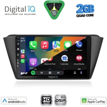 DIGITAL IQ BXC 3582_CPAA (9inc) MULTIMEDIA TABLET for SKODA FABIA mod. 2015-2022