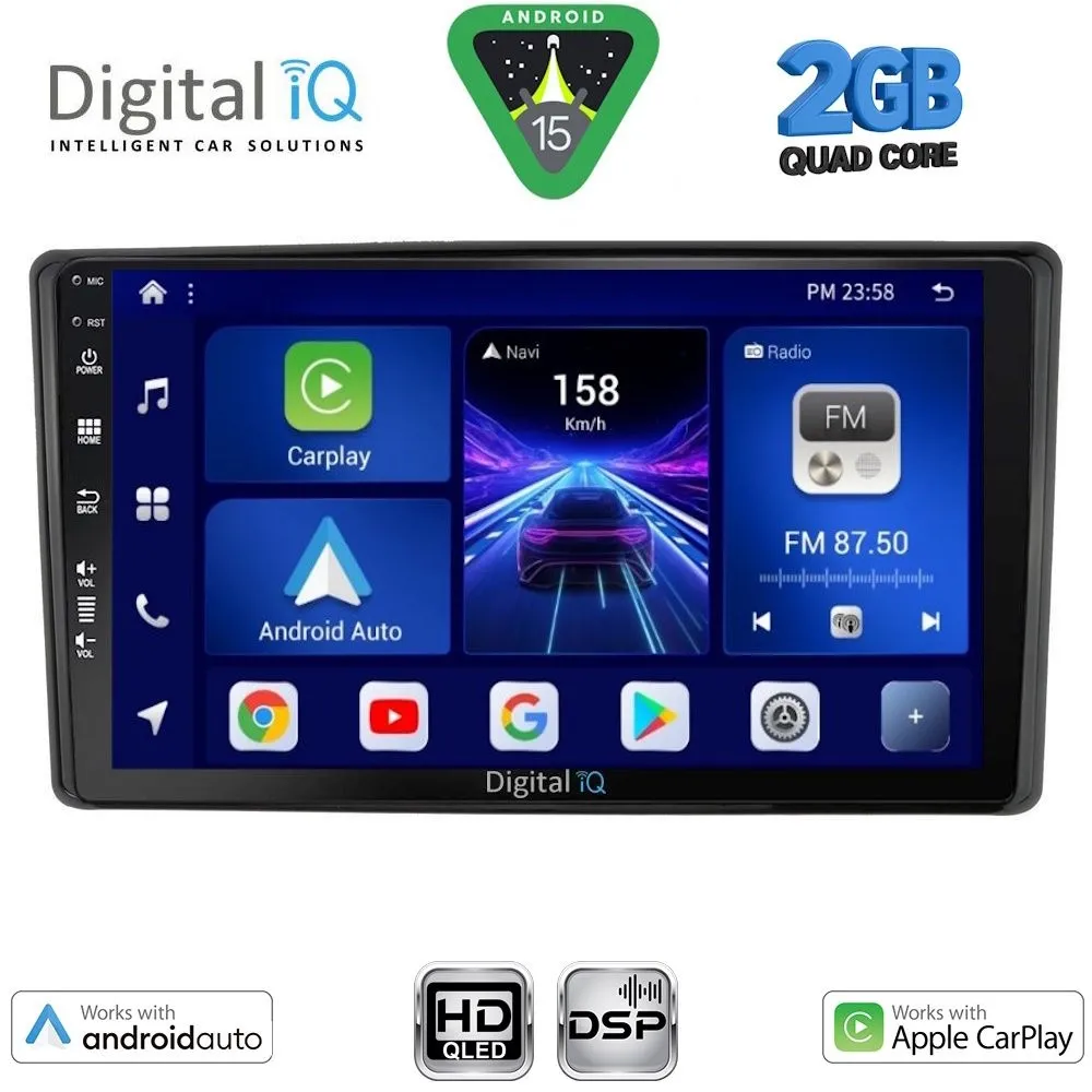 DIGITAL IQ BXC 3701_CPAA (10inc) MULTIMEDIA TABLET for TOYOTA RAIZE mod. 2020-2026