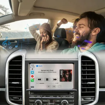 DIGITAL IQ PR 013W_CPA (WIRELESS CARPLAY / ANDROID AUTO BOX with 2 CAMERA IN for PORSCHE mod. 2010-2016 with PCM 3.1)