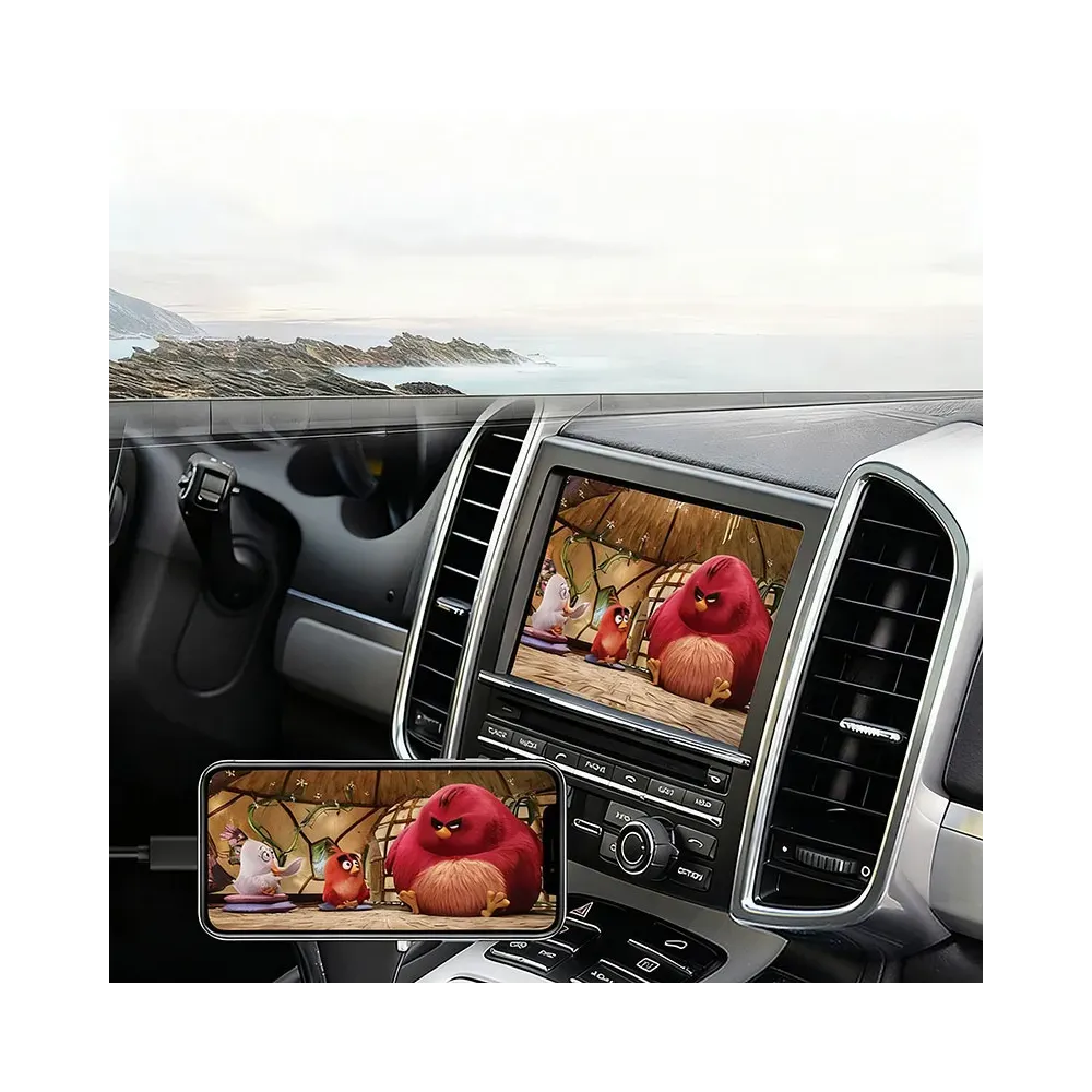 DIGITAL IQ PR 013W_CPA (WIRELESS CARPLAY / ANDROID AUTO BOX with 2 CAMERA IN for PORSCHE mod. 2010-2016 with PCM 3.1)