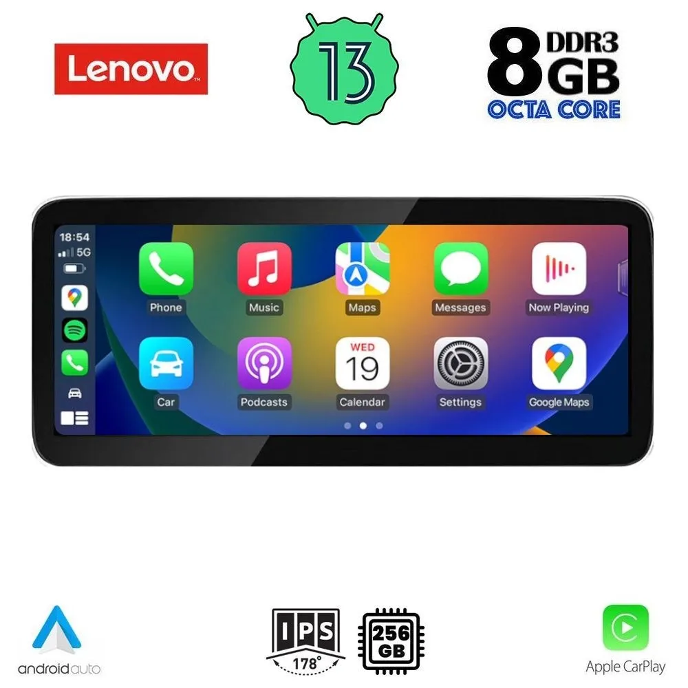 LENOVO LVK 28992_CPA RHD (10.33inc) (NTG 4.5) MULTIMEDIA SYSTEM for MERCEDES E (W212) mod. 2012-2014